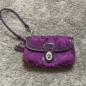 Coach wristlet